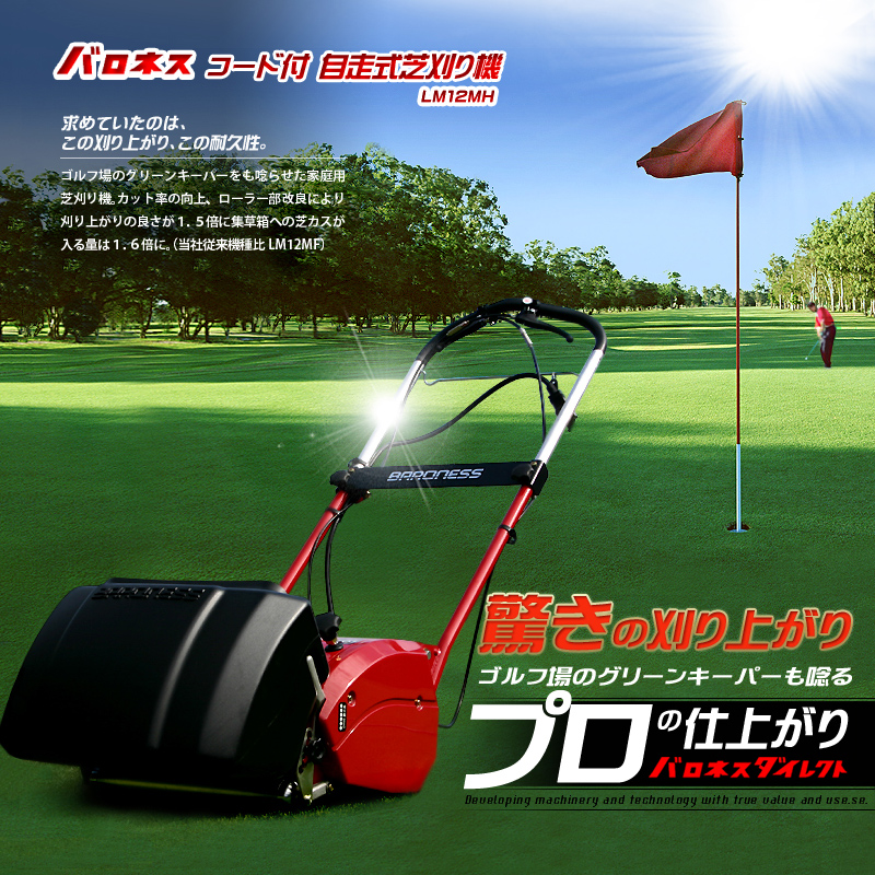 本日限定43,000円 美品 バロネスの手動芝刈り機 （芝生のことなら 