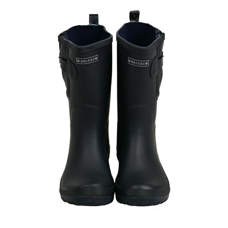 英国 BRIERS ブリアーズ ウェリントン ハーフラバーブーツ ネイビー
