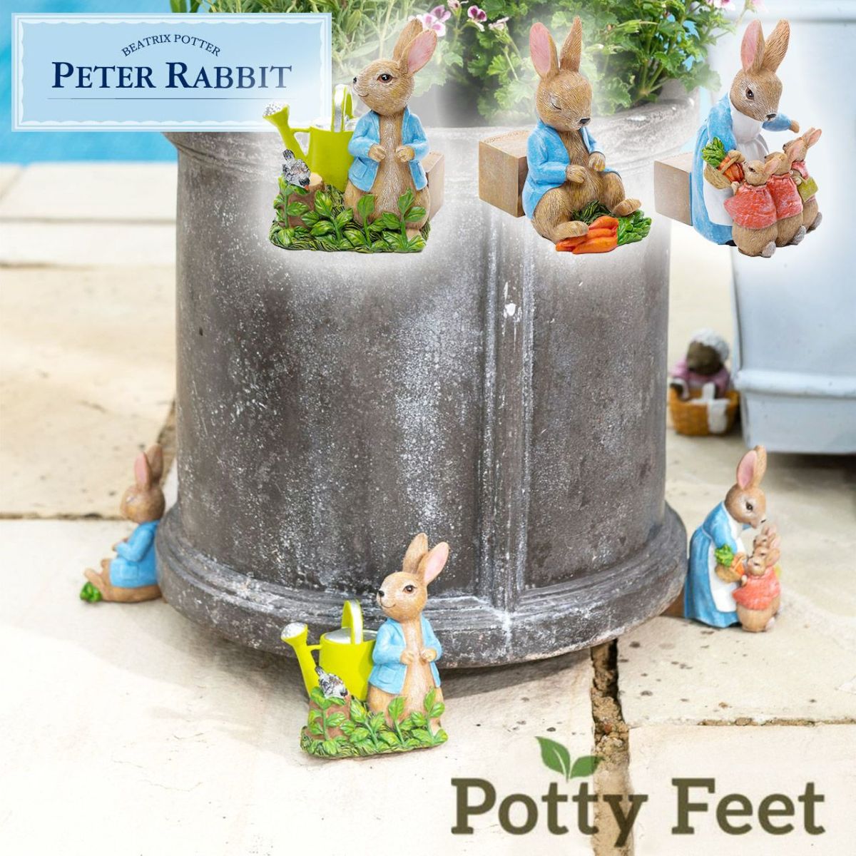 ピーターラビット ポットフィート