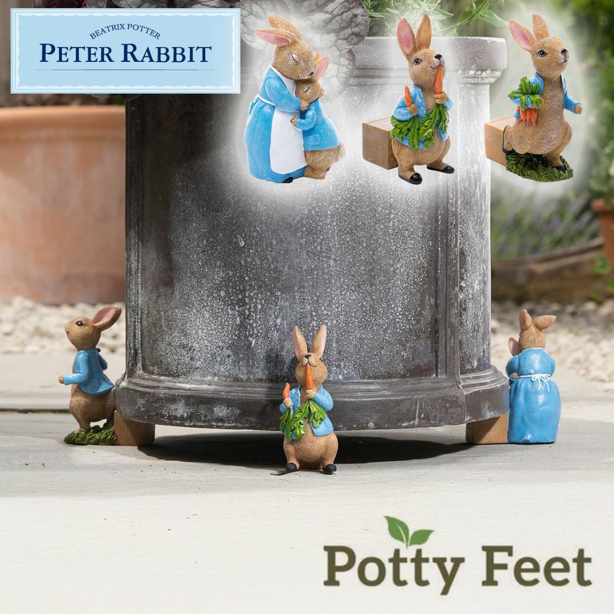  ピーターラビット ポットフィート