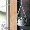 しずく型アイアンプラントハンガー Sサイズ